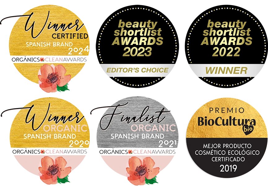 Beauty shortlist awards 2023 for Cosetics Herbera
